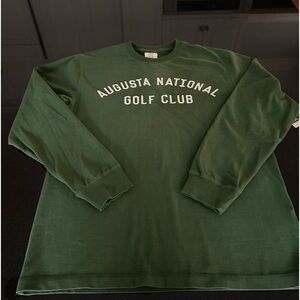 Augusta National Green Long sleeve Tee. Adult Small. NWT